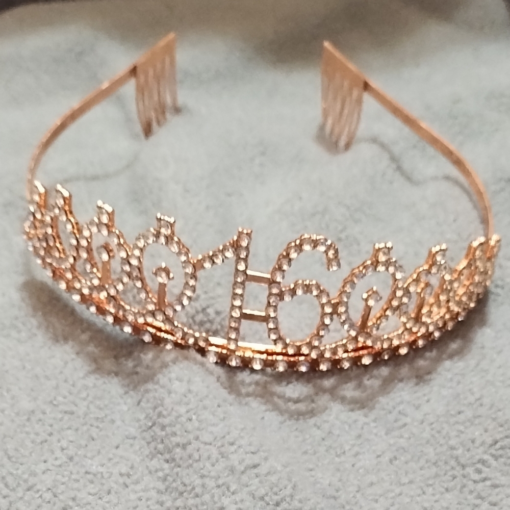 Elegant Gold Tiara